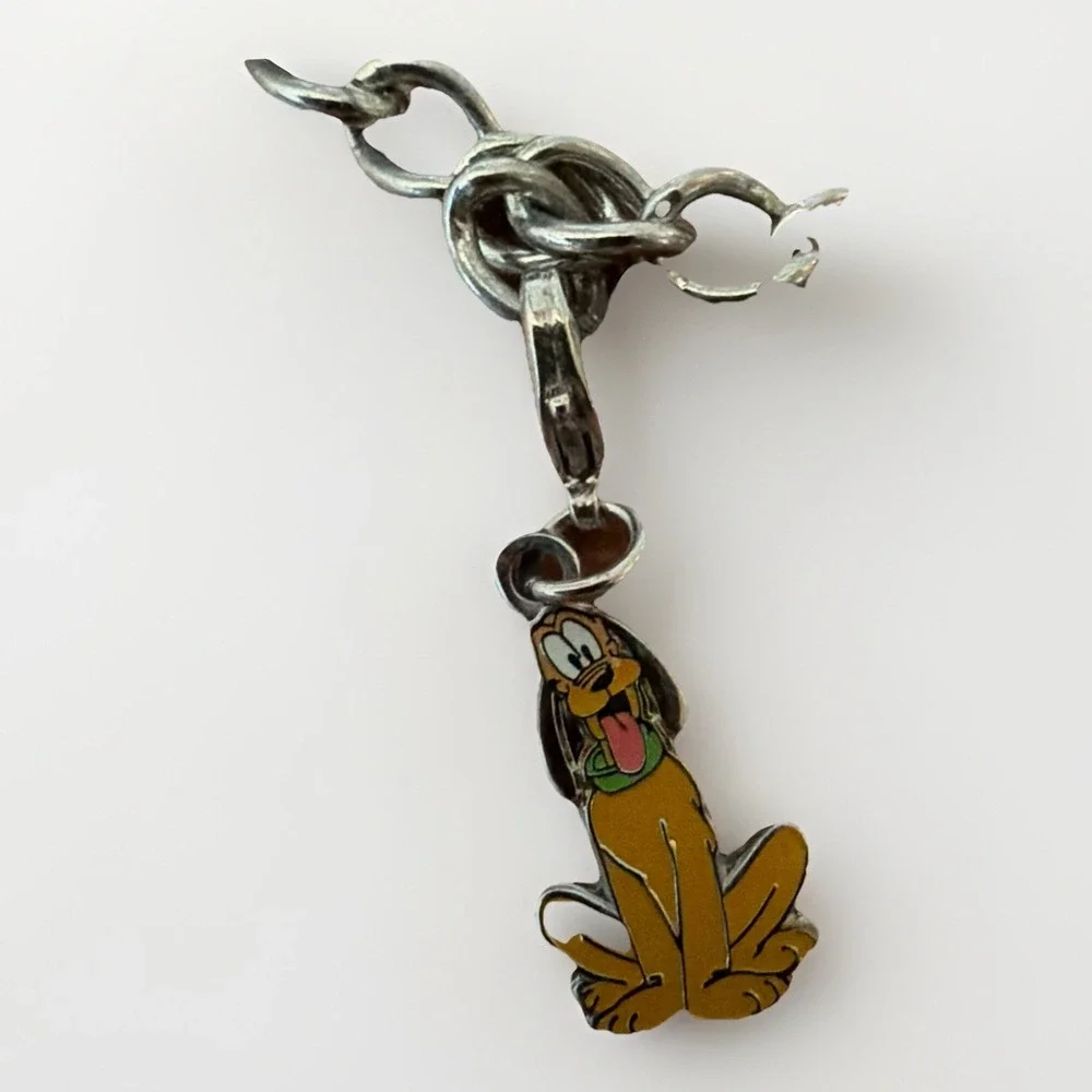 Vintage Disney Pluto Enamel‎ Charm